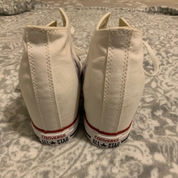 Converse All Star Hidden Wedge Sneakers - Women’s Size 10 - Picture 4 of 6